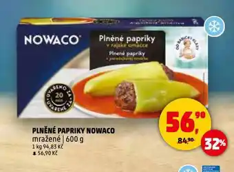 Penny Market Nowaco plněné papriky nabídka