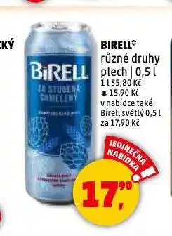 Penny Market Birell nealkoholické pivo nabídka
