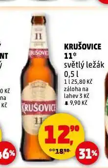 Penny Market Pivo krušovice nabídka