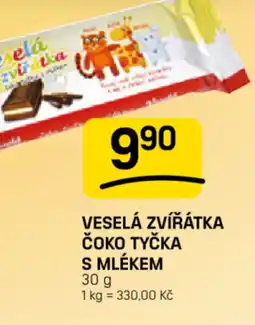 Flop Veselá zvířátka čoko tyčka s mlékem nabídka