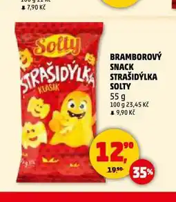 Penny Market Bramborový snack strašidýlka solty nabídka
