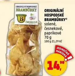 Penny Market Originální hospodské brambůrky nabídka