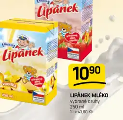 Flop Madeta Lipánek mléko nabídka