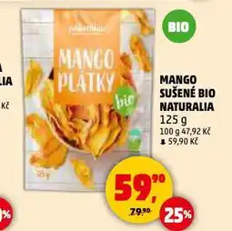 Penny Market Mango sušené bio naturalia nabídka