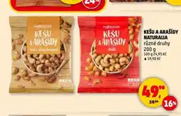 Penny Market Kešu a arašídy naturalia nabídka