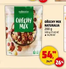 Penny Market Ořechy mix naturalia nabídka