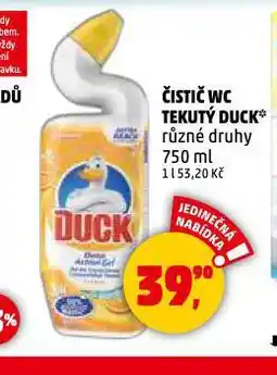 Penny Market Duck wc čistič nabídka