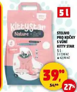 Penny Market Stelivo pro kočky s vůní kitty star nabídka