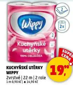 Penny Market Wippy kuchyňské utěrky nabídka