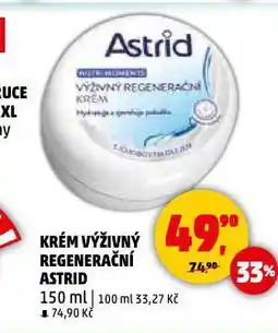 Penny Market Astrid krém nabídka