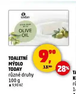 Penny Market Today toaletní mýdlo nabídka