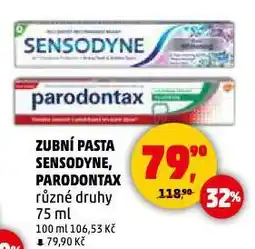 Penny Market Sensodyne zubní pasta nabídka