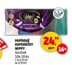 Penny Market Wippy papírové kapesníčky nabídka