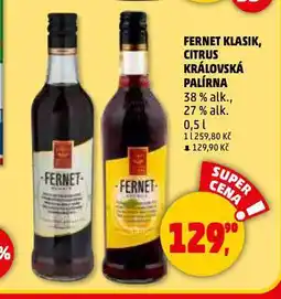 Penny Market Fernet citrus nabídka