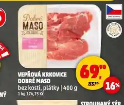 Penny Market Vepřová krkovice nabídka