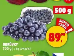 Penny Market Borůvky nabídka