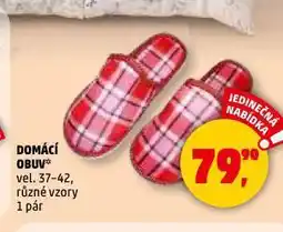 Penny Market Domácí obuv nabídka