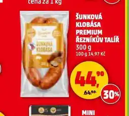 Penny Market Šunková klobása premium nabídka