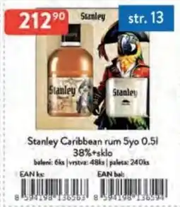 Qanto Stanley Caribbean rum 5yo nabídka