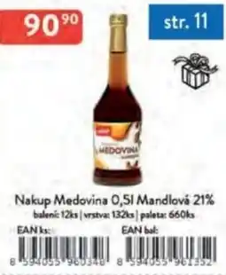 Qanto Nakup Medovina Mandlová 21% nabídka