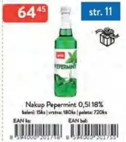 Qanto Nakup Pepermint 18% nabídka