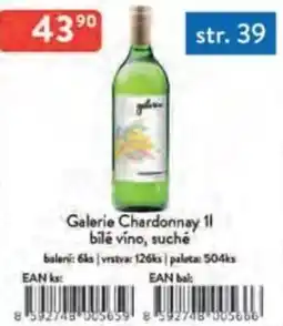 Qanto Galerie Chardonnay bilé víno, suché nabídka