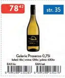 Qanto Galerie Prosecco nabídka