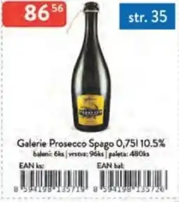 Qanto Galerie Prosecco Spago 10.5% nabídka