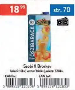 Qanto Szobi Broskev nabídka