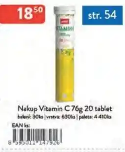 Qanto Nakup Vitamin C 20 tablet nabídka