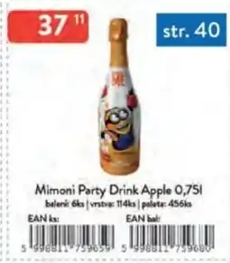 Qanto Mimoni Party Drink Apple nabídka