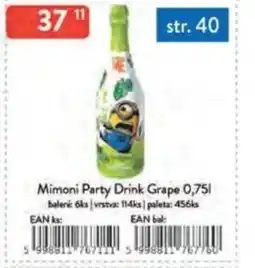Qanto Mimoni Party Drink Grape nabídka