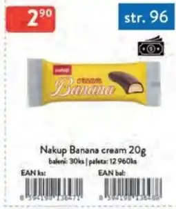Qanto Nakup Banana cream nabídka