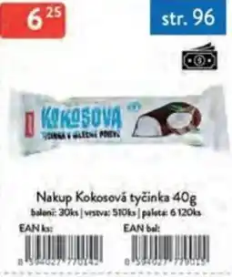 Qanto Nakup Kokosová tyčinka nabídka