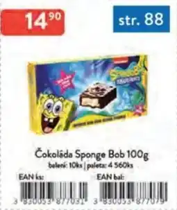 Qanto Čokoláda Sponge Bob nabídka