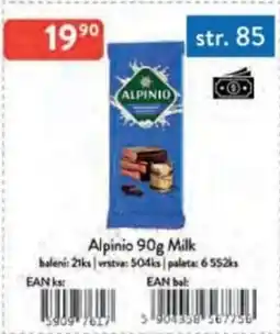 Qanto Alpinio Milk nabídka