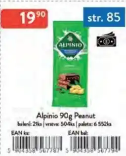 Qanto Alpinio Peanut nabídka
