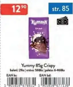 Qanto Yummy Crispy nabídka