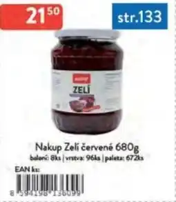 Qanto Nakup Zeli červené nabídka