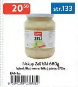 Qanto Nakup Zeli bilé nabídka