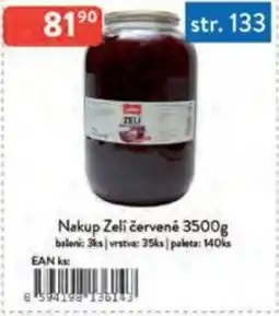 Qanto Nakup Zeli červené nabídka