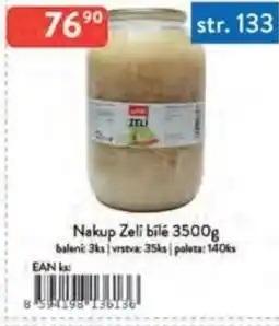 Qanto Nakup Zeli bilé nabídka