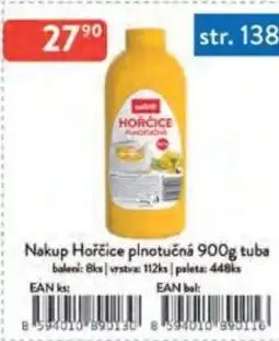 Qanto Nakup Hořčice plnotučná tuba nabídka