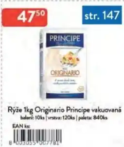 Qanto Rýže Originario Principe vakuovaná nabídka