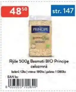 Qanto Ryže Basmati BIO Principe celozrnná nabídka