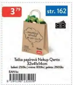 Qanto Taška papirová Nakup Qanto nabídka