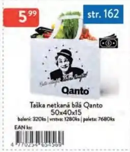 Qanto Taška netkaná bílá Qanto nabídka