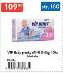 Qanto VIP Baby plenky MINI 3-6kg 40ks nabídka