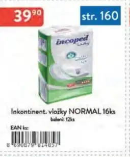 Qanto Inkontinent. vložky Normal nabídka