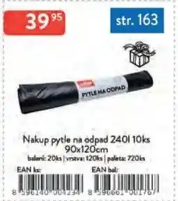 Qanto Nakup pytle na odpad 240 l 10ks nabídka